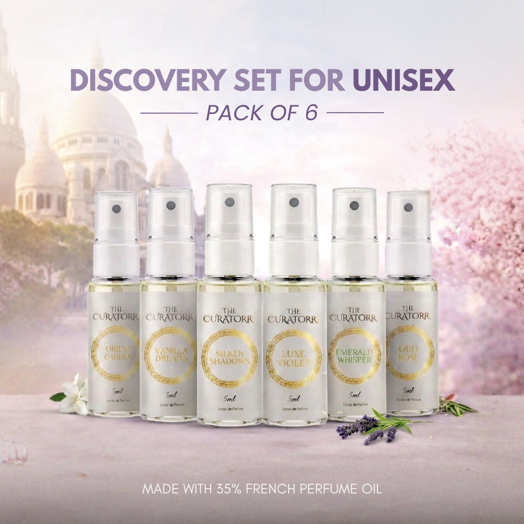 Discovery Set for Unisex - 6 Mini Perfumes (5ML Each)