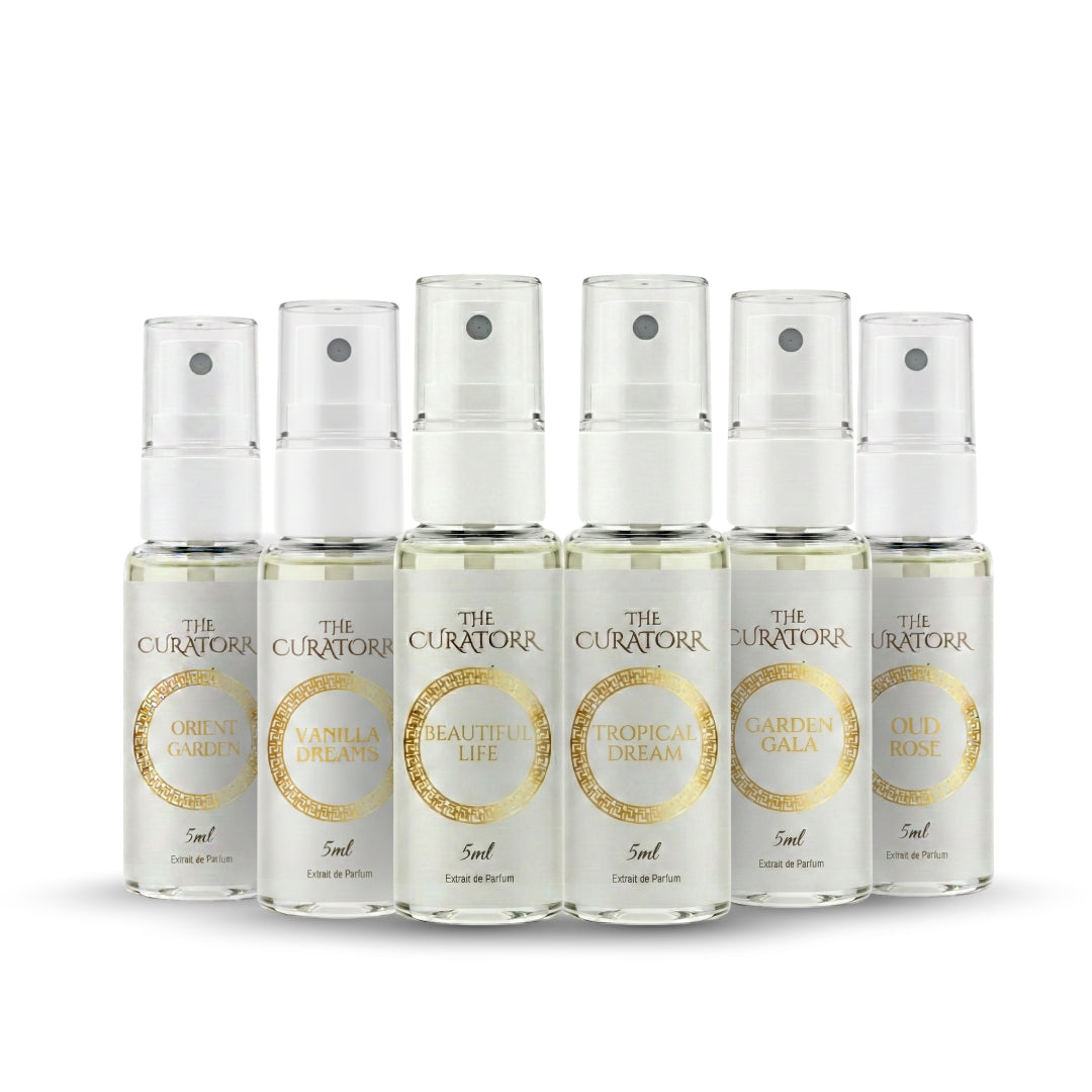 Discovery Set for Women - 6 Mini Perfumes (5ML Each)
